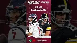 #steelers #texans #nfl #nflwildcard #nflplayoffs #nflfantasy #nflfootball #nflenespa&ntilde;ol