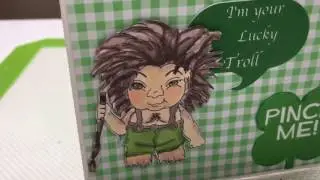 VR for Poet Spice Color Crazy Collab. A St Patty's Day Card.