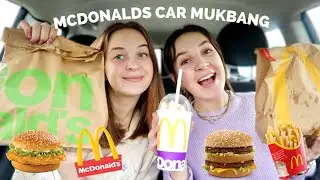 MCDONALDS CAR MUKBANG + Q&A MET MIJN ZUSJE