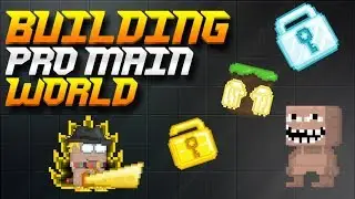 Growtopia || Building A Storage World