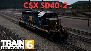 Train Sim World 6 - CSX SD40-2 Training Module