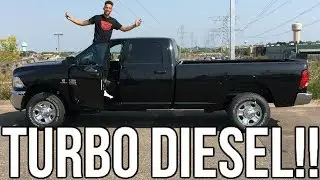 2018 Turbo Diesel 2500 Cummings Review!! From A Tall Guys Perspective..