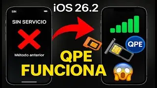 👉 QPE en iOS 26.2 😱 Prob&eacute; el nuevo m&eacute;todo con RSIM