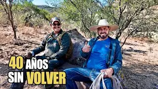 Después de 40 años volvió a estas Barrancas del Rancho