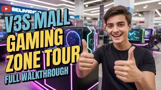 V3S Mall Funky Island Gaming Zone Video Exploration | Full Walkthrough Inside the Mall | Part - 4