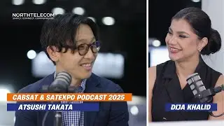 SpaceData Revolutionizing Space-Digital Fusion |  CABSAT & SATExpo Podcast Powered by Northtelecom