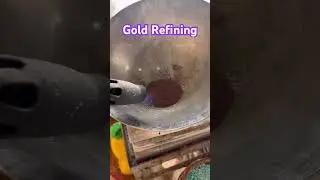 How to refine gold? #goldrecovery #copper #goldcollector #goldjewelry #goldrefining #gold