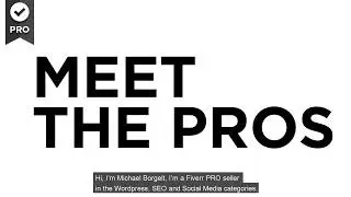 Meet the Pros Episode 2.1: Michael Borgelt | Fiverr