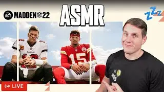 LIVE ASMR Gaming Madden '22 Tingly Ultimate Team Grind! (Whispered + Controller Sounds)