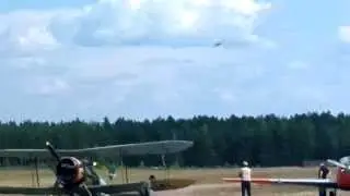 Spitfire LF Mk XVIe RW386 Take Off @ J&auml;mi Fly In Airshow 2014