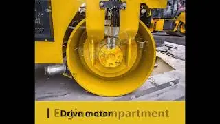 4 Ton rroad roller #road machinery #earthwork machinery #roadroller#Hydraulic double drum