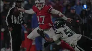 Josh Allen scoring in rain with FASTEST to 300 TDs! | NFL Wisdom Imbibe