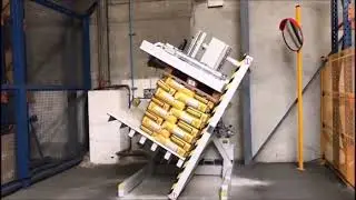 Pallevender station&aelig;r med pallehold funktion