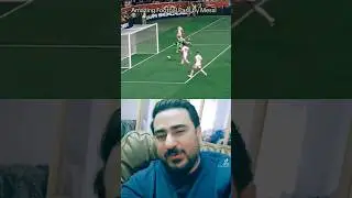 😱 Seriously! Look at Messi' s Angled Paass - Just Wow!! #reaction #iamfawad