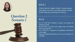 BA33403 INTERNATIONAL BUSINESS LAW - GROUP ASSIGNMENT