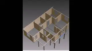 Дом 12х8 1,5м р #home #model #new #art #trending #like #video #beautiful