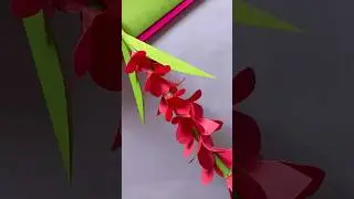 Paper Flower Stick 🌹