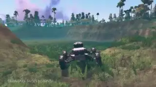 Planet Nomads Physics (Pre-Alpha Gameplay)