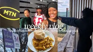 WEEKLY VLOG | MTN YOUTH PROGRAM | OUTING | TRAVELING & more💋. #kimberley #southafrica #savlogs #vlog