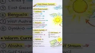 Cold Ocean Currents | #jkssb #upsc #facts #faa #gk #jkpsi #ssc