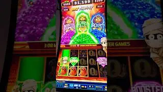 Mo&rsquo;Mummy slot machine Cash Collect bonus feature at $3.75 Max bet Illinois slot parlor machines