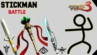 Stickman weapons of Shadow Fight 3 | Legion vs Dynasty vs Herald
