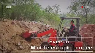 Mini Telescopic Loader Loading Test