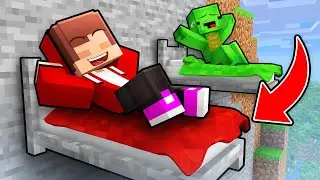 Each Time Mikey and JJ Wake Up in Different Places in Minecraft (Maizen)