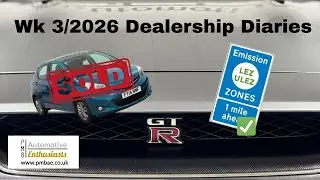 Dealership Diaries - Week 3, ULEZ, Nissan GTR and sales 