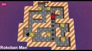 Sokoban (Boxxle) Level 86 played on Rokoban for Windows.