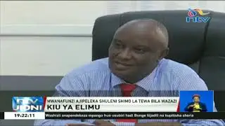 Mwanafunzi ajipeleka shuleni Shimo la Tewa  bila wazazi