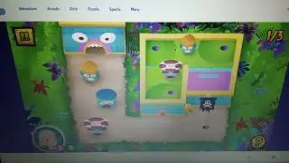 Jake and the Neverland Pirates Puttin pirates Izzy vs Cubby