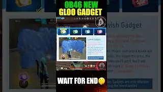 🔥OB46 NEW GLOO GADGET 🔥HOW TO USE 🔥 #shorts #freefire