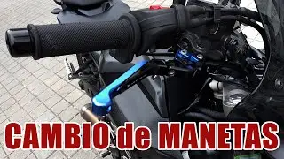 Cómo cambiar las manetas en una Yamaha MT-07
