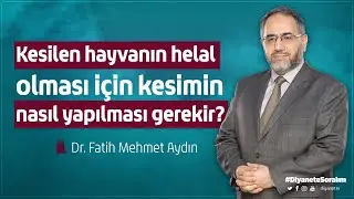 Kesilen hayvanın helal olması i&ccedil;in kesimin nasıl yapılması gerekir? - Dr. Fatih Mehmet Aydın