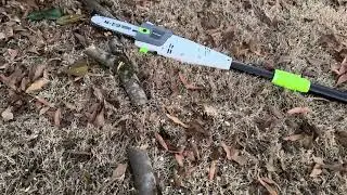 Harbor Freight Pole Saw, Harbor Freight Tool Review.  Electric Pole Saw.