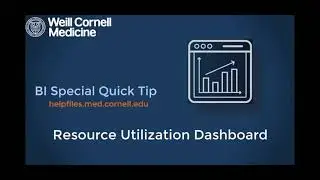 Special BI Quick Tip: Resource Utilization Dashboard