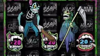 Chaos crew 2 organic bonus.!! These hacksaw games so volatile!! 👊🏼🥶🥶