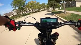 Enduro eBike 8,000W Ride 40-50 mph