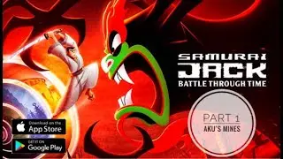 Samurai Jack Battle Through Time/Apple Arcade/Android/iOS Full Gameplay Part 1 Aku&rsquo;s Mines