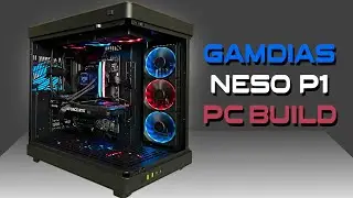 Сборка ПК в черном цвете с Ryzen 7600 x RTX 4060Ti