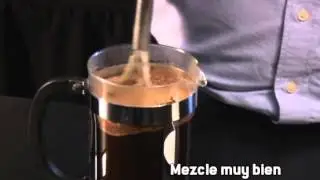 Café Preparado en Prensa Francesa