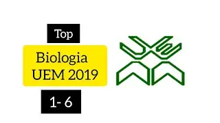 Exame de biologia UEM  2019