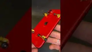 DIY IPHONE FINGERBOARD          #fingerboard #lcboards #fingerboarding #skate #diy #skateboard