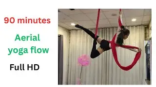 Aerial yoga flow