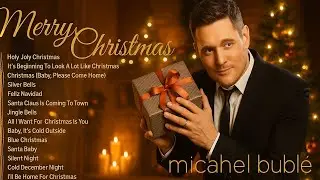 2 Hours Michael Bubl&eacute; Christmas Classics | Best 2026 Holiday Songs Playlist with Fireplace