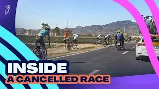 Cyclists Forced Off the Road by Extreme Crosswinds🌪️ | Vuelta a Murcia 🇪🇸