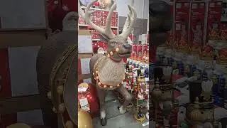 Home Depot 8-Foot Reindeer In-Store Demo