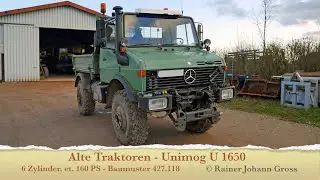 Alte Traktoren - Unimog U 1650 - 6 Zylinder, et. 160 PS - Baumuster 427.118