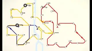 Mini Metro / TRYING TO GET THE HIGHEST SCORE AT BUDAPEST!
